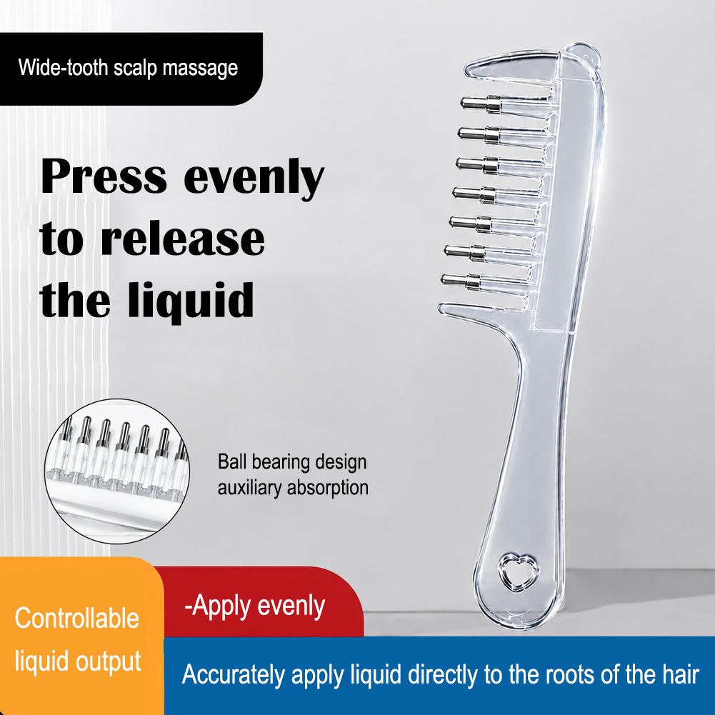Root Stimulator Liquid - مشط توزيع الزيت العطري للشعر بكرة