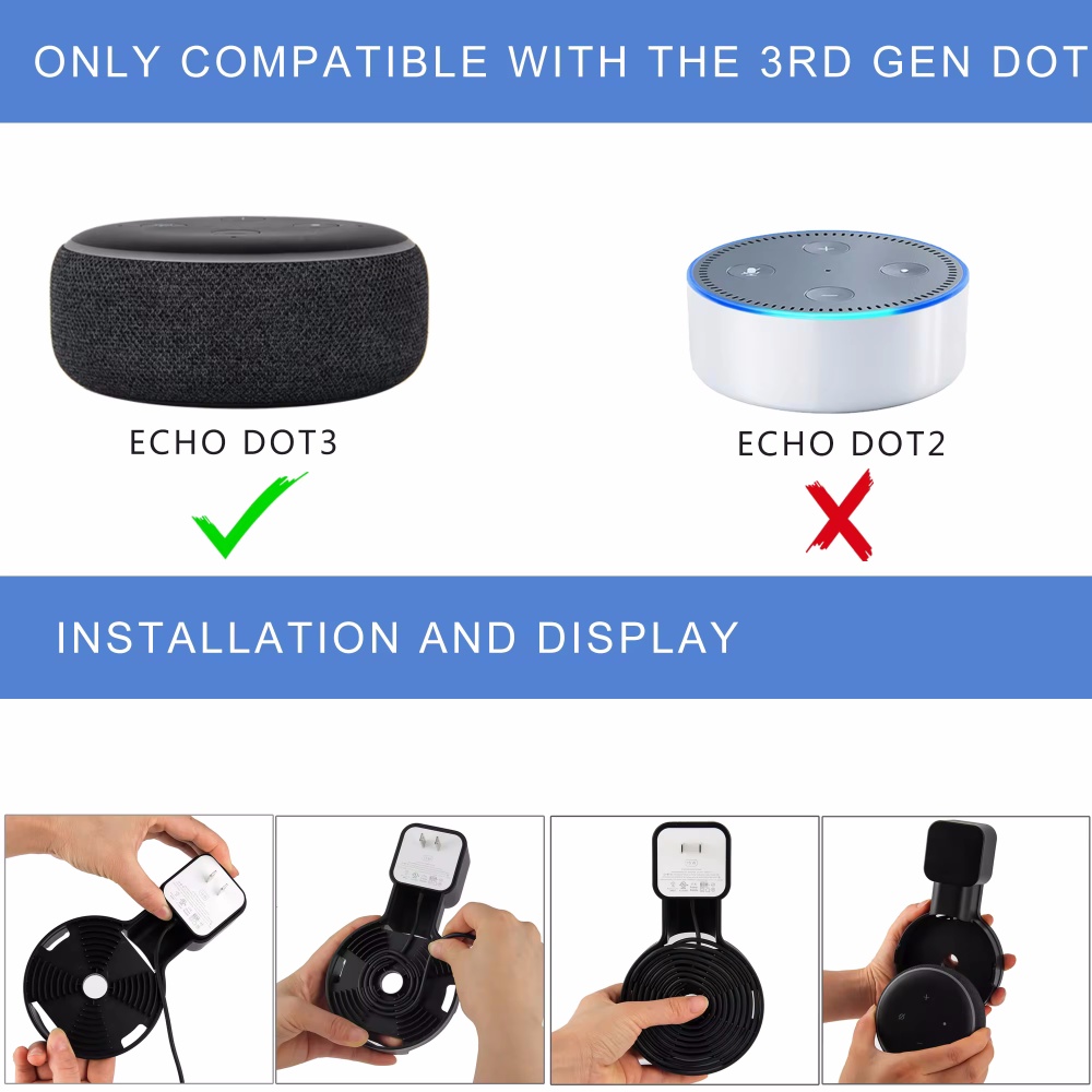 ل صدى نقطة 3 جدار جبل حامل إدا - مراجعة Amazon Speaker Echo Pop وسعره